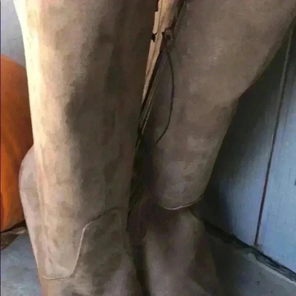 NWOT Target Brand Over the Knee Nude Boots Sz 6.5 - Picture 2 of 8